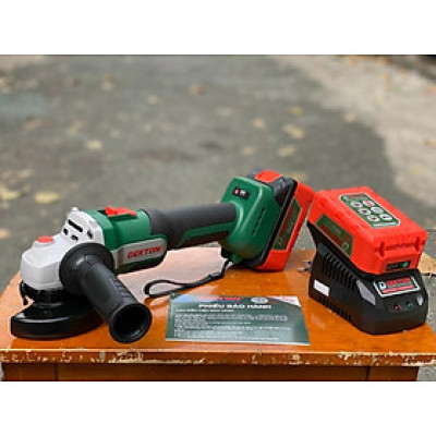 MÁY MÀI GÓC DÙNG PIN LI-ION 21V 100mm DEKTON M21-AG100S - HÀNG CHÍNH HÃNG