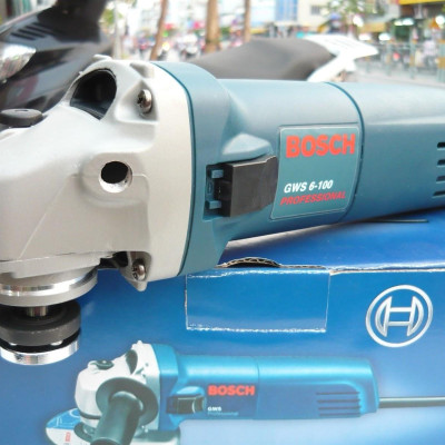 MÁY MÀI GÓC 710W 100 BOSCH GWS 6-100 S (CÔNG TẮC ĐUÔI) - HÀNG CHÍNH HÃNG