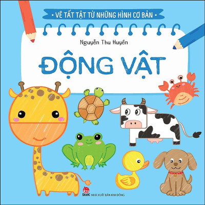 Sách - Vẽ Tất Tật Từ Những Hình Cơ Bản - Combo 5 cuốn - NXB Kim Đồng