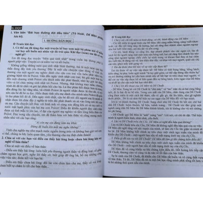 Sách - Hướng dẫn học và làm bài Ngữ Văn 6 ( tập 1 + tập 2)