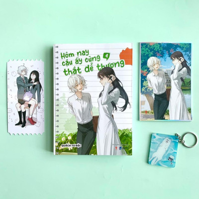 Sách - Hôm Nay Cậu Ấy Cũng Thật Dễ Thương - Tập 4 - Quách Tư Đặc - AZ Việt Nam