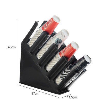 Kệ đựng ly trà sữa - Kệ để ly trà sữa 4 ngăn