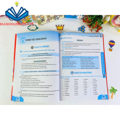 Sách Củng cố và ôn luyện Tiếng anh 6.