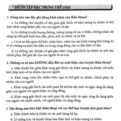 Ngữ Văn 10 - Đề Ôn Luyện Và Kiểm Tra (Dùng Ngữ Liệu Ngoài SGK) - Theo Ct 2018 Dùng Chung Cho 3 Bộ SGK