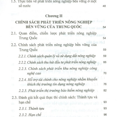 Nghiên Cứu So Sánh Chính Sách Nông Nghiệp Ở Trung Quốc, Thái Lan, Israel Và Bài Học Kinh Nghiệm Cho Việt Nam