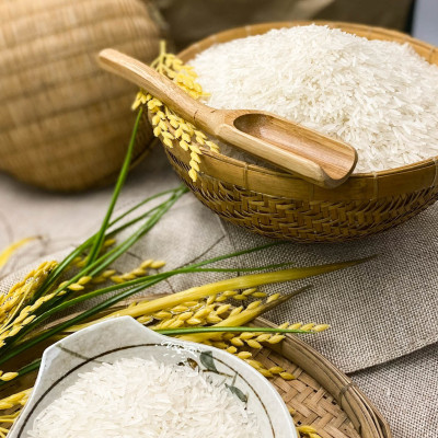 [Mua 1 Tặng 1] Mua 1 túi Gạo ST25 Lúa Tôm túi 5kg - Tặng 1 túi Tấm ST25 2kg (Tổng 7kg)