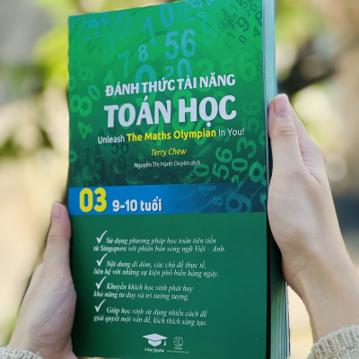 Sách toán học - Combo Sách Đánh Thức Tài Năng Toán Học - Tổng Hợp Kiến Thức Toán Học Cho Học Sinh Cấp Cấp 1, Cấp 2 ( Bộ 5 Cuốn ) Á Châu books, bìa cứng, in màu