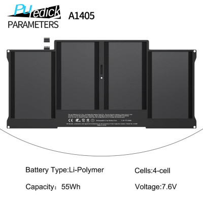 Pin Tương Thích Cho Macbook Air 13 Inch A1466 2013 – 2014 – 2015 TEEEMO PC Hàng Nhập Khẩu New Seal