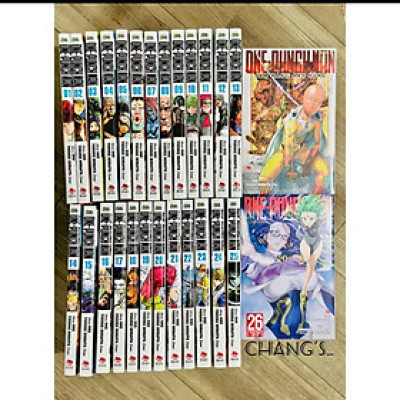 Truyện tranh One Punch Man + Cẩm nang Anh hùng (Chang Book)