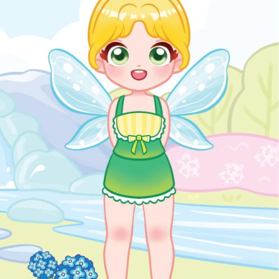 Sách - Chibi Fashion - Công Chúa Cánh Tiên