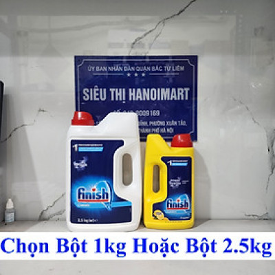 Bột Finish 2,5kg Chuyên Dùng Cho Máy Rửa Chén Bát