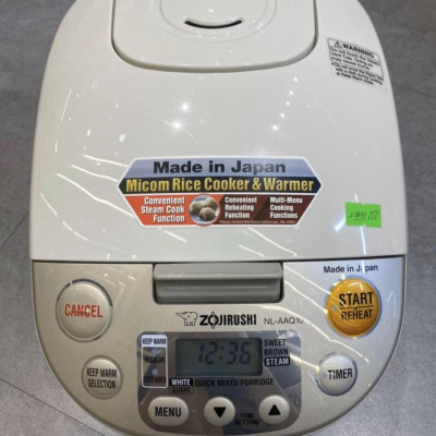 Nồi cơm điện tử Zojirushi NL-AAQ10-CA, dung tích 1L - 650W, sản xuất tại Nhật Bản, bảo hành 3 năm | HÀNG CHÍNH HÃNG