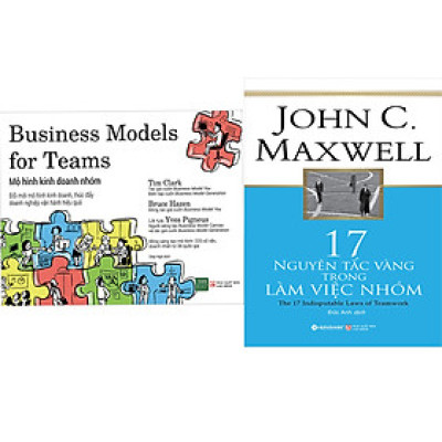 Combo 2 Cuốn Sách:  17 Nguyên Tắc Vàng Trong Làm Việc Nhóm + Mô Hình Kinh Doanh Nhóm