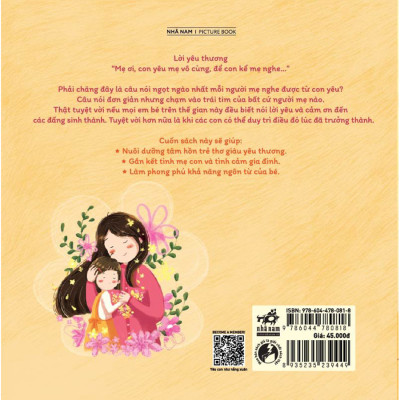 Tủ sách tình cảm gia đình - Con yêu mẹ vô cùng