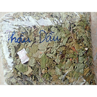 cây thầu dầu khô thân lá túi 1kg