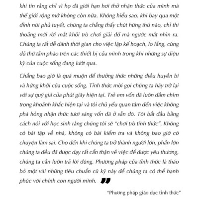 Giáo Dục Tỉnh Thức - Daniel Rechtschaffen - Kiều Anh Tú dịch - (bìa mềm)