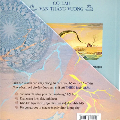 Boxset Lịch Sử Việt Nam Bằng Tranh - Bản Màu - Bìa Cứng (Hộp 8 Cuốn)