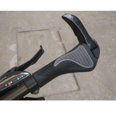 Combo Khóa xe đạp 5 số đổi được mã +Tay nắm xe đạp thể thao sừng trâu chống trượt bộ 2 chiếc hàng loại 1