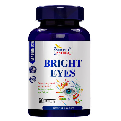 Viên hỗ trợ sáng mắt chống mỏi mắt Esmond Natural Bright eyes Made in USA