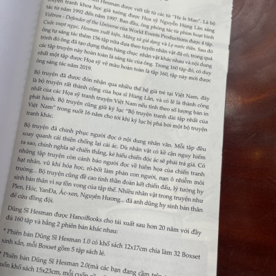 DŨNG SĨ HESMAN (phiên bản khổ to) TẬP 2 -