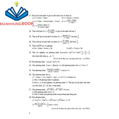 SÁCH - 500 bài toán chọn lọc 11 (dùng chun g cho các bộ sgk hiện hành)