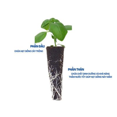 Viên ươm mầm hạt giống trồng thủy canh Monrovia, tỉ lệ nảy mầm cao, giàu chất dinh dưỡng