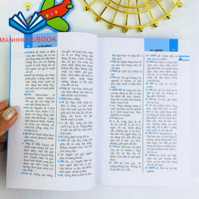 Sách - Từ Điển Tiếng Việt Thông Dụng Mini (Bìa Xanh) .