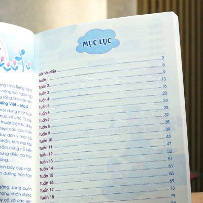 Sách: Phiếu Ôn Tập Cuối Tuần Tiếng Việt - Lớp 5 (Theo Chương Trình Giáo Dục Phổ Thông Mới)