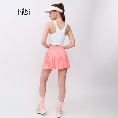 Áo croptop tập Yoga Gym Hibi Sports CR833, kiểu ba lỗ cổ vuông, kèm mút ngực