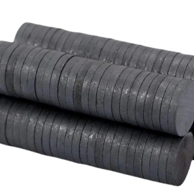 Nam châm Ferrite đen tròn kích thước lớn 30mmx5mm - miếng lót chuột