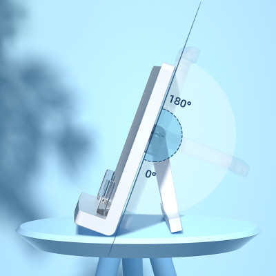 Giá đọc sách chống cận thị bằng nhựa Deli - màu trắng /hồng/xanh dương- 70530 / 70530A