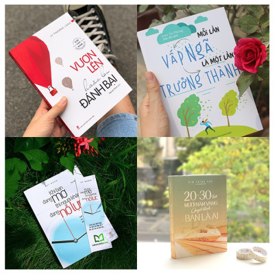 Sách- Combo Tuổi Trẻ Không Lạc Hướng(Vấp Ngã+Khi Bạn Đang Mơ (TB)+Vươn Lên+20-30 Tuổi+Đại Học Không Lac Hướng) (ML)