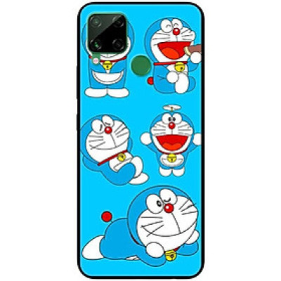 Ốp lưng dành cho Realme C15 mẫu Mèo Do Ra Mon