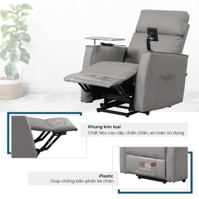 Ghế chăm sóc sức khỏe GNG | Ghế nâng hạ, ghế thư giãn dành cho người lớn tuổi, phụ nữ mang thai, người bị vấn đề về xương khớp 
