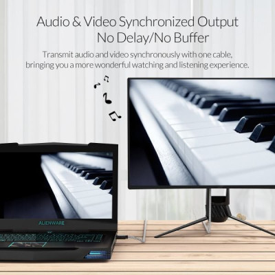 Cáp HDMI ORICO HD501-50-BK - chuẩn 2.0 4K/30Hz (dây dù) 5 mét - Hàng Chính Hãng