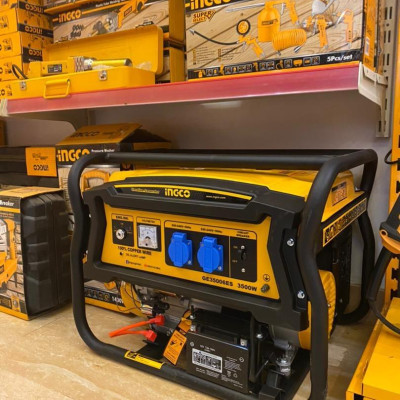 MÁY PHÁT ĐIỆN GIẬT NỔ ĐỘNG CƠ XĂNG 3.5KVA( 4 THÌ, OHV) INGCO GE35006 - HÀNG CHÍNH HÃNG