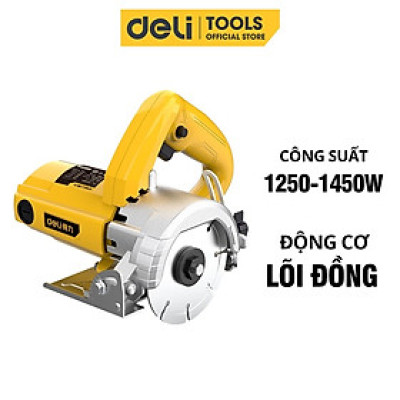 Máy Cắt Đá Deli, Công Suất Mạnh Mẽ 1250W, Động Cơ Lõi Đồng Giảm Tiếng Ồn, Sử Dụng Ổn ĐỊnh, Bền Bỉ DL6352