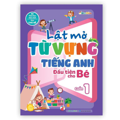 Sách Tương Tác - Lật Mở Từ Vựng Tiếng Anh Đầu Tiên Cho Bé - Chọn Lẻ 3 Chủ Đề - Megabook