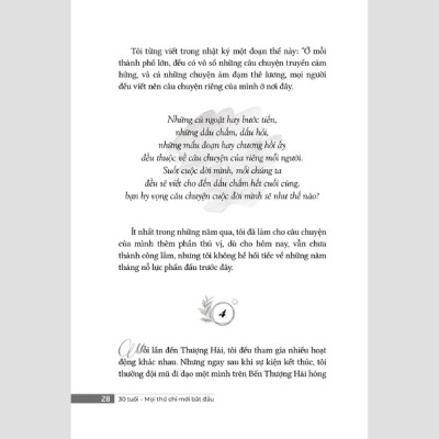 30 Tuổi - Mọi Thứ Chỉ Mới Bắt Đầu