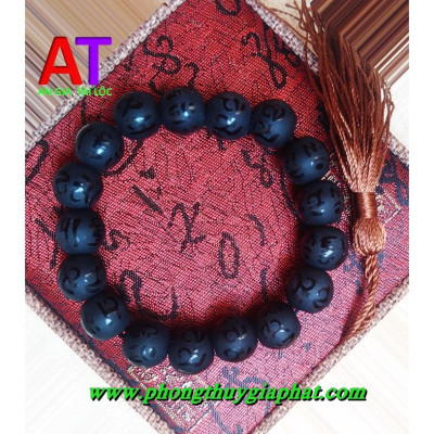 Vòng đeo tay đá núi lửa (Obisidan)