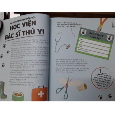 Sách - STEM Học viện bác sĩ thú y