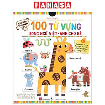 Kéo Đẩy Tìm Kiếm - 100 Từ Vựng Song Ngữ Việt-Anh Cho Bé