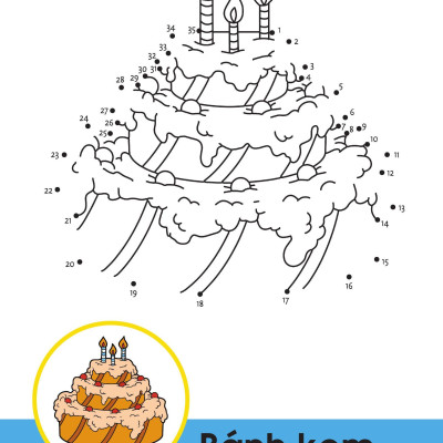 Sách - Rèn Luyện Kỹ Năng Cầm Bút Cho Trẻ - Nối Số Và Tô Màu