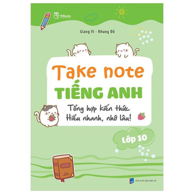 Sách - Takenote Tiếng Anh Lớp 10