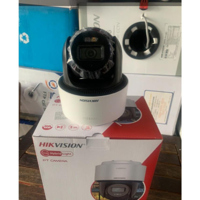 Camera IP HIKVISION Mini PT Smart Hybird Light 4MP DS-2DE2C400MWG-E đèn kép 4MP, Tích hợp Micro, phát hiện người ,.-Hàng chính hãng