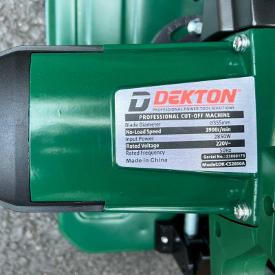 MÁY CẮT SẮT 2850W 355MM DEKTON DK-CS2850A - HÀNG CHÍNH HÃNG