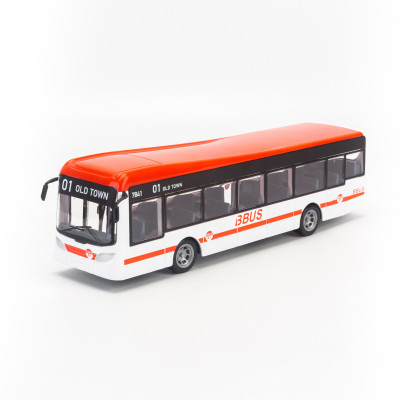 Mô hình xe Bus City long 19cm Bburago 18-32102