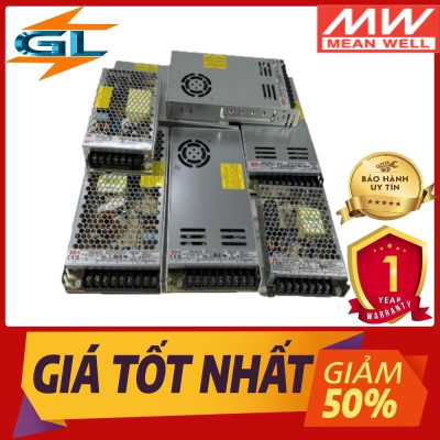 Nguồn DIN Rail SDR-75-12 Meanwell (75.6W 12V 6.3A) Hàng phập khẩu