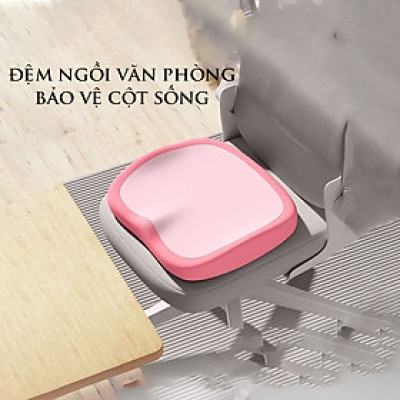 Đệm Lót Ghế Văn Phòng Chống Đau Lưng, Đệm Ghế Ngồi Cao Su Non, Đệm Văn Phòng Thoáng Khí Êm Ái, Thoáng Mát, Không Biến Dạng
