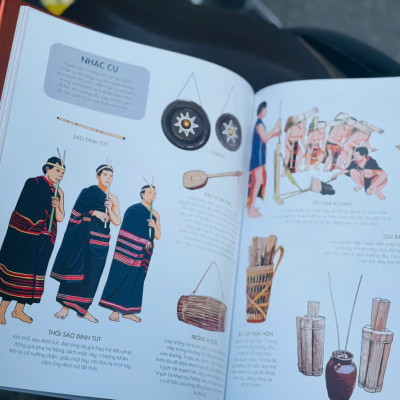 (Bìa cứng) CHUNG MỘT NGÔI NHÀ – ATLAS 54 DÂN TỘC VIỆT NAM – NXB Kim Đồng	